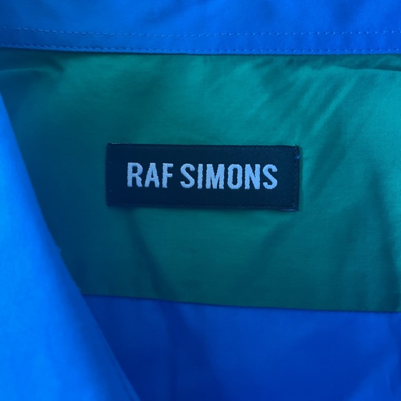 Raf Simons Men’s shirt color block Large - Picture 5 of 10
